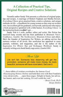 Everything I Know back
cover